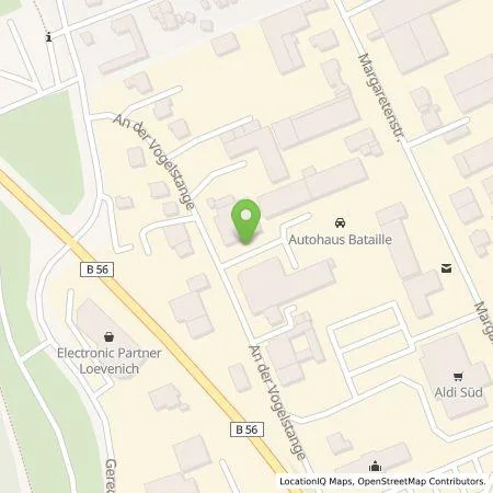 Standortübersicht der Tankstelle Autohaus Bataille in 52428 Jülich