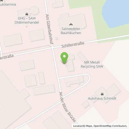 Standortübersicht der Tankstelle Autohaus Belling GmbH & Co.KG in 29410 Salzwedel