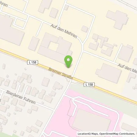 Standortübersicht der Tankstelle Autohaus Brandt Achim GmbH in 28832 Achim