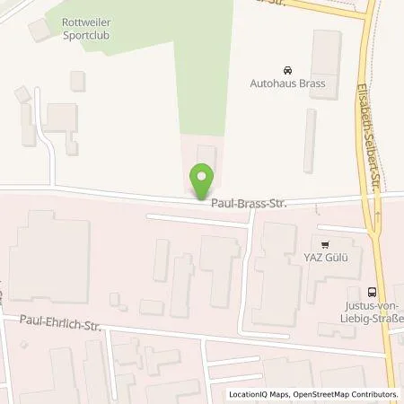 Standortübersicht der Tankstelle Autohaus Brass Vertriebs GmbH & Co. KG in 63128 Dietzenbach
