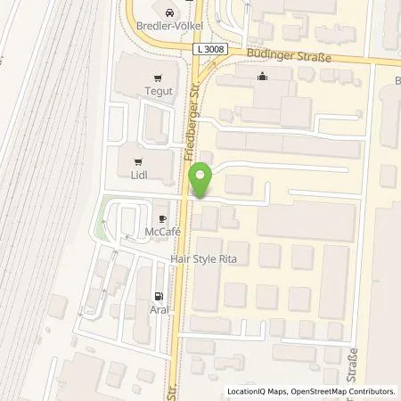 Standortübersicht der Tankstelle Autohaus Bredler GmbH & Co. KG in 61118 Bad Vilbel