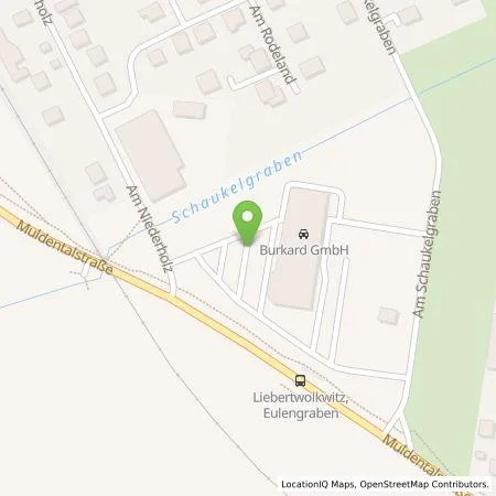 Standortübersicht der Tankstelle Autohaus Burkard GmbH in 04288 Leipzig