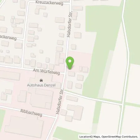 Standortübersicht der Tankstelle Autohaus Denzel GmbH in 35288 Wohratal