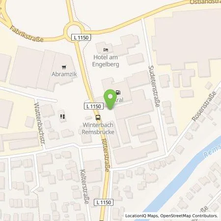 Standortübersicht der Tankstelle Autohaus Dieter Bürk in 73650 Winterbach