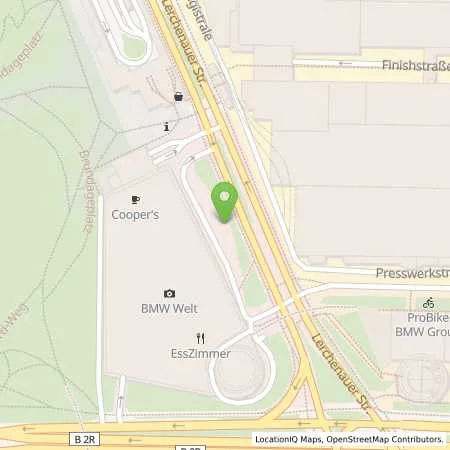 Standortübersicht der Tankstelle Digital Energy Solutions in 80809 München