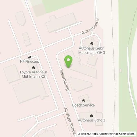 Standortübersicht der Tankstelle Autohaus Elitzsch GmbH in 02828 Görlitz