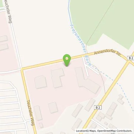 Standortübersicht der Tankstelle Autohaus Faust GmbH in 06886 Lutherstadt Wittenberg