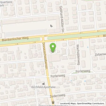 Standortübersicht der Tankstelle Autohaus Finger GmbH in 76149 Karlsruhe