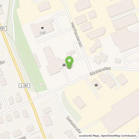 Standortübersicht der Tankstelle Autohaus Gerken GmbH & Co. KG in 27721 Ritterhude