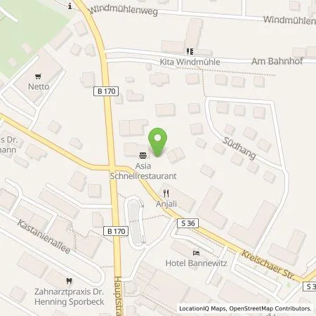 Standortübersicht der Tankstelle Autohaus Godzik OHG in 01728 Bannewitz