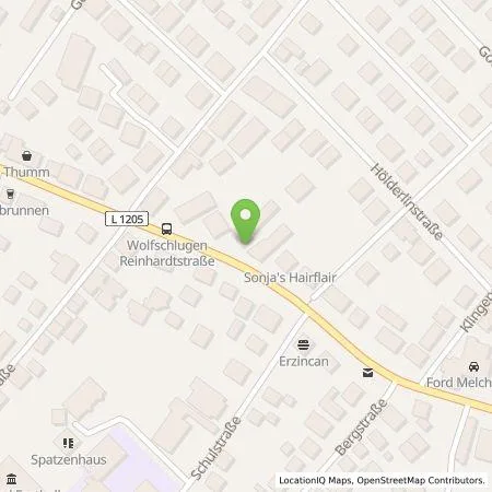 Standortübersicht der Tankstelle Autohaus Gottfried Maier GmbH in 72649 Wolfschlugen