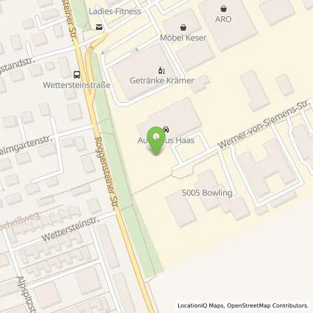 Standortübersicht der Tankstelle Autohaus Haas GmbH & Co. KG in 82140 Olching