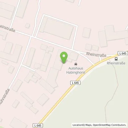 Standortübersicht der Tankstelle Autohaus Habinghorst in 44579 Castrop-Rauxel