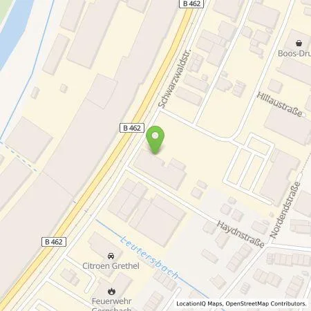 Standortübersicht der Tankstelle Autohaus Haitzler GmbH in 76593 Gernsbach