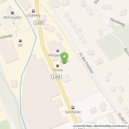 Standortübersicht der Tankstelle Autohaus Hengesbach GmbH & Co KG in 59846 Sundern (Sauerland)