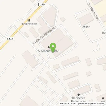 Standortübersicht der Tankstelle Autohaus Henzel Mutterstadt GmbH in 67112 Mutterstadt