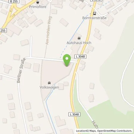 Standortübersicht der Tankstelle Autohaus Hoch GmbH & Co. KG in 35075 Gladenbach