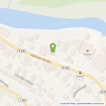 Standortübersicht der Tankstelle Autohaus Hoffmann GmbH in 58769 Nachrodt-Wiblingwerde