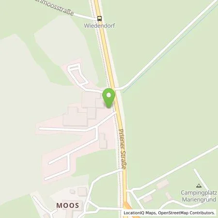 Standortübersicht der Tankstelle Autohaus Horst Saur GmbH in 83233 Bernau am Chiemsee