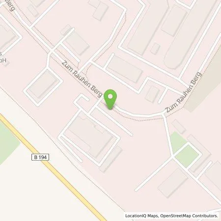 Standortübersicht der Tankstelle Autohaus Hückstädt GmbH in 18507 Grimmen