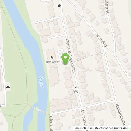 Standortübersicht der Tankstelle Autohaus Jost GmbH & Co. KG in 59821 Arnsberg