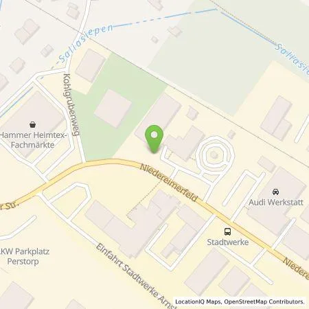 Standortübersicht der Tankstelle Autohaus Jost GmbH & Co. KG in 59823 Arnsberg