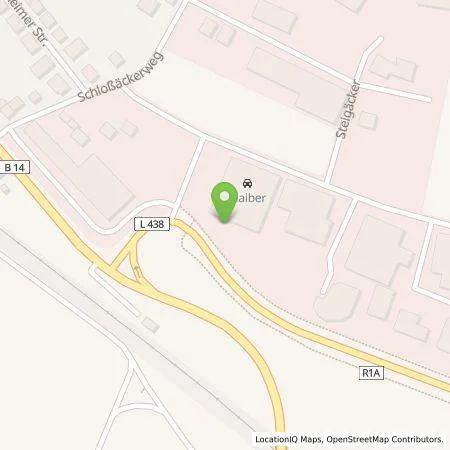 Standortübersicht der Tankstelle Autohaus Klaiber gmbH in 78582 Balgheim