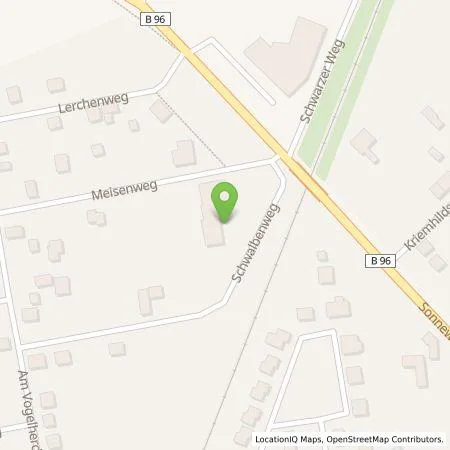 Standortübersicht der Tankstelle Autohaus Knott GmbH in 03238 Finsterwalde