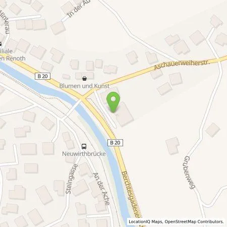 Standortübersicht der Tankstelle Autohaus Köppl GmbH & Co. KG in 83483 Bischofswiesen