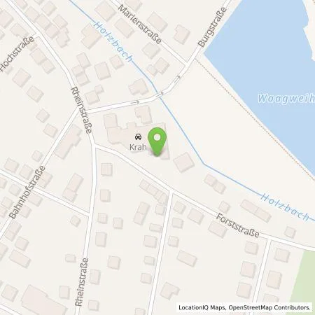 Standortübersicht der Tankstelle Autohaus Krah GmbH in 56249 Herschbach