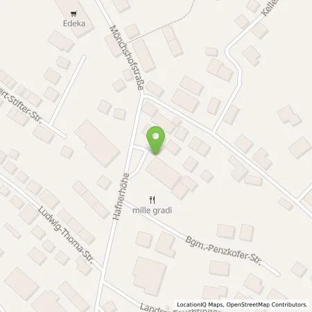 Standortübersicht der Tankstelle Autohaus Kurt Biller e.K. in 94234 Viechtach