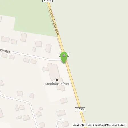 Standortübersicht der Tankstelle Autohaus Küver GmbH in 27628 Hagen im Bremischen
