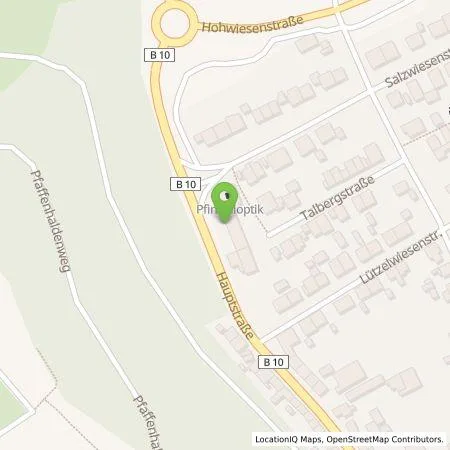 Standortübersicht der Tankstelle Autohaus Leicht GmbH in 76327 Pfinztal