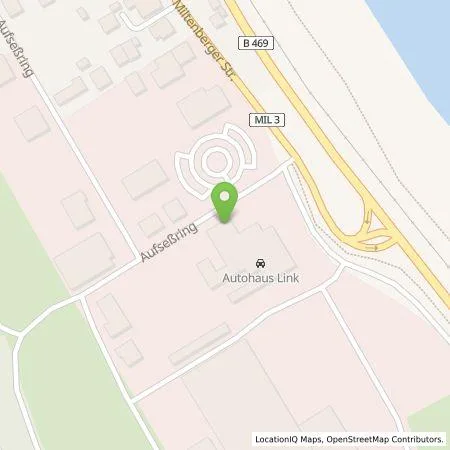 Standortübersicht der Tankstelle Autohaus Link GmbH in 63925 Laudenbach