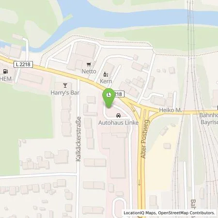 Standortübersicht der Tankstelle Autohaus Linke GmbH in 74564 Crailsheim