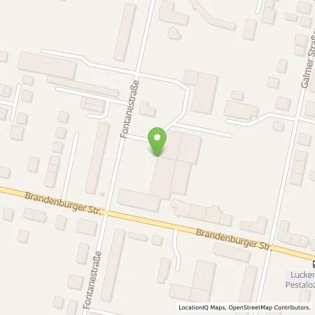 Standortübersicht der Tankstelle Autohaus Luckenwalde GmbH in 14943 Luckenwalde