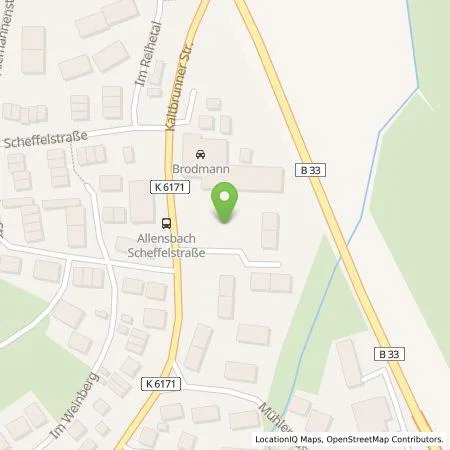 Standortübersicht der Tankstelle Autohaus Ludwig Brodmann Inh. Bernd Brodmann in 78476 Allensbach