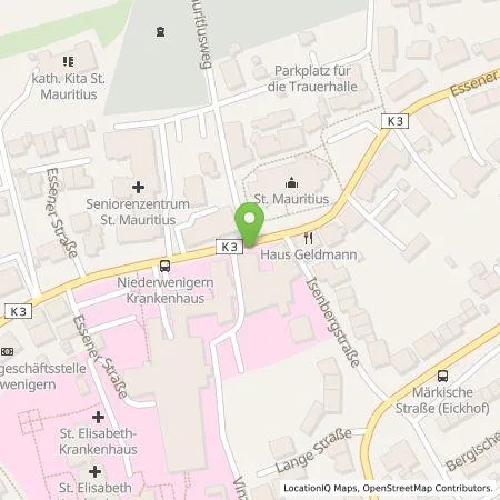 Standortübersicht der Tankstelle Autohaus Lünemann in 45529 Hattingen