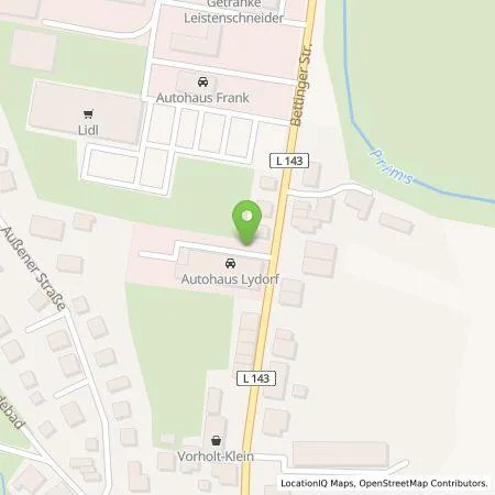 Standortübersicht der Tankstelle Autohaus Lydorf GmbH in 66839 Schmelz