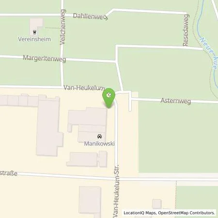 Standortübersicht der Tankstelle Autohaus Manikowski GmbH & Co. KG in 27568 Bremerhaven