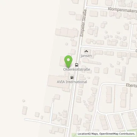 Standortübersicht der Tankstelle Autohaus Messink & Sohn GmbH in 46459 Rees