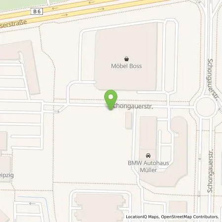 Standortübersicht der Tankstelle Autohaus Müller Leipzig GmbH in 04328 Leipzig