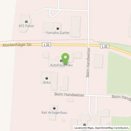 Standortübersicht der Tankstelle Autohaus Neu GmbH in 18311 Ribnitz-Damgarten