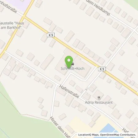 Standortübersicht der Tankstelle Autohaus Neustadt Schmidt + Koch GmbH in 27711 Osterholz-Scharmbeck