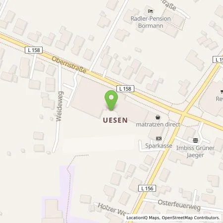 Standortübersicht der Tankstelle Autohaus Neustadt Schmidt + Koch GmbH in 28832 Achim