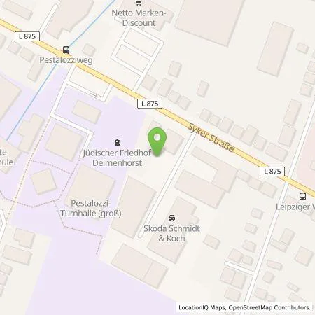 Standortübersicht der Tankstelle Autohaus Neustadt Schmidt + Koch GmbH in 27751 Delmenhorst