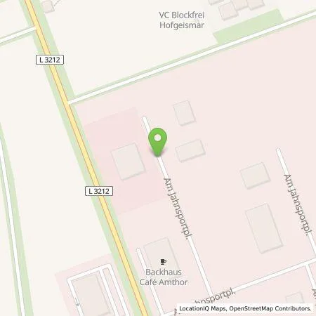 Standortübersicht der Tankstelle Autohaus Ostmann GmbH & Co. KG in 34369 Hofgeismar