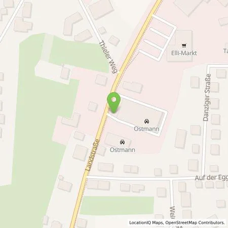 Standortübersicht der Tankstelle Autohaus Ostmann GmbH & Co. KG in 34454 Bad Arolsen