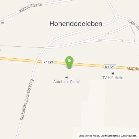 Standortübersicht der Tankstelle Autohaus Perski GmbH & Co. KG in 39164 Wanzleben-Börde