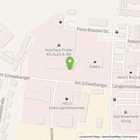 Standortübersicht der Tankstelle Autohaus Prüller e.K. in 86633 Neuburg an der Donau